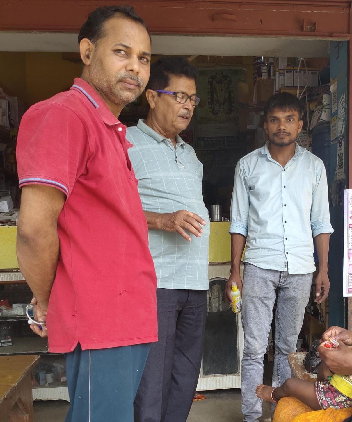 De-addiction outreach in the village market